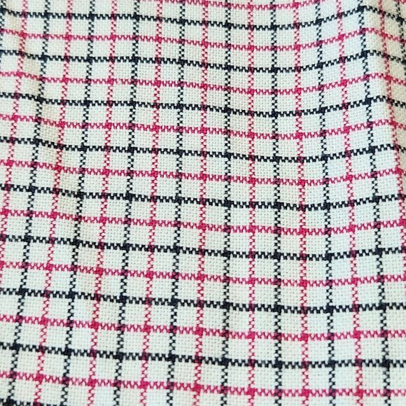 Ralph Lauren boy's long sleeve button down plaid top pink white black sz L 14-16 - Picture 4 of 12